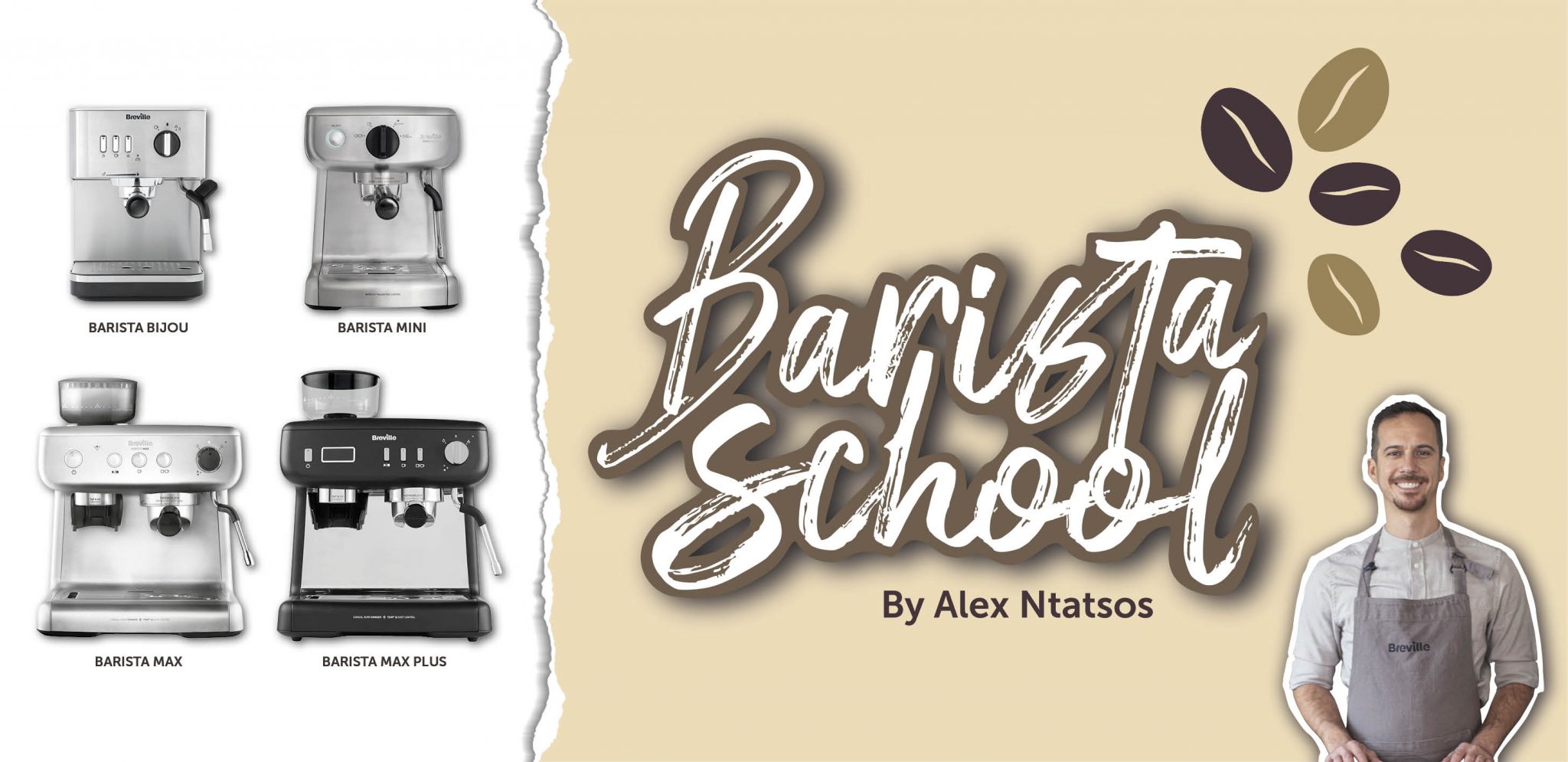 Baristaschool with Alex Breville