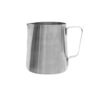 Stålmjölkkanna med handtag för skummad mjölk. Perfekt för kaffelatte och cappuccino.